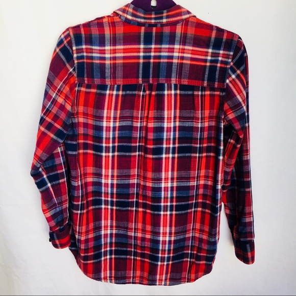 Madewell small button down plaid shirt. Like new. - Picture 3 of 5